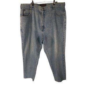 Avenue Blues Womens Straight Leg Tapered Denim Blue Jeans Size 24 Petite